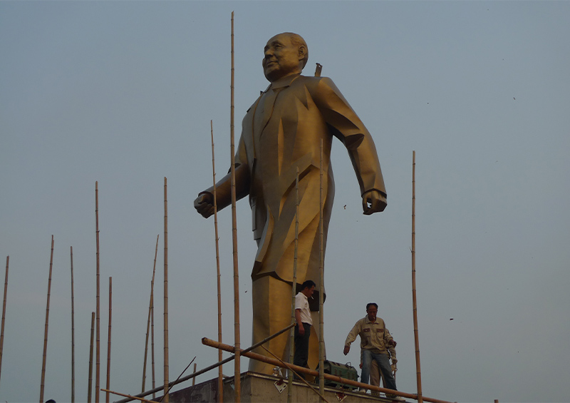 著名毛坦廠(chǎng)中學(xué)《偉人像系列》